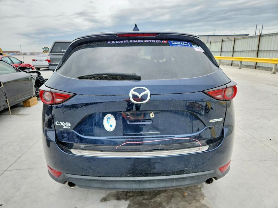 2021 Mazda Cx-5 VIN JM3KFBDM6M0460390 COPART salvage auction — FRONT END, Tx - Salvage Vehicle Title, sold $225 on 2026-07-21 (photo 6)