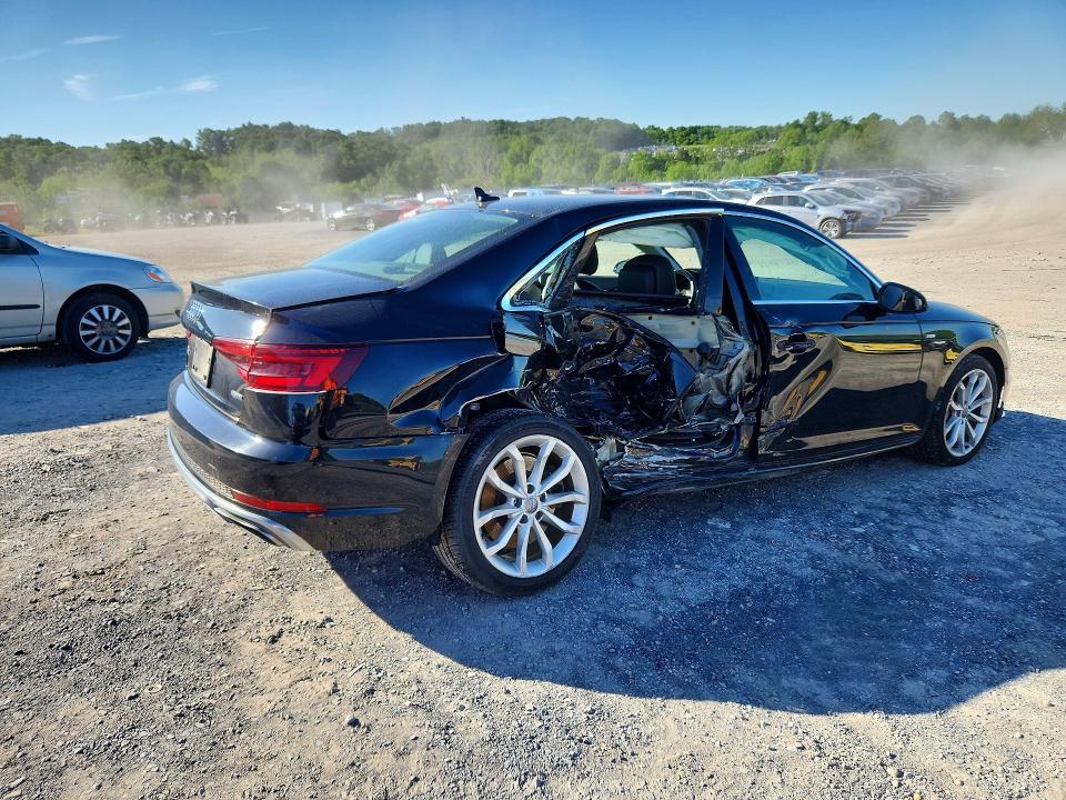 2019 Audi A4 VIN WAUDNAF43KN002783 COPART salvage auction — SIDE, Pa - Certificate Of Salvage, sold $625 on 2026-07-24 (photo 3)