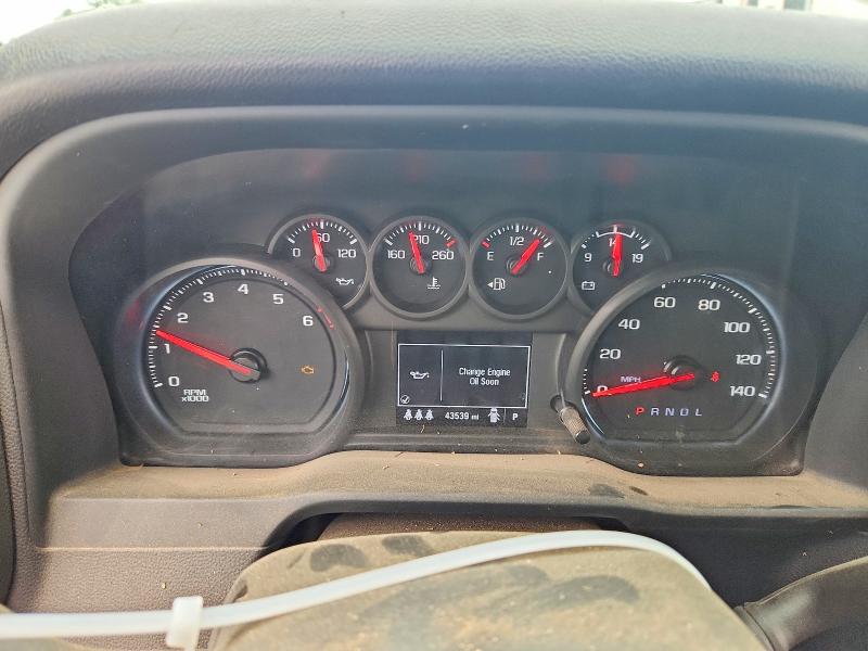 2024 Chevrolet Silverado VIN 2GC4YSE70R1135119 COPART salvage auction — REAR END, Al - Cert Of Title-Salvage Title, sold $15,300 on 2026-07-09 (photo 9)