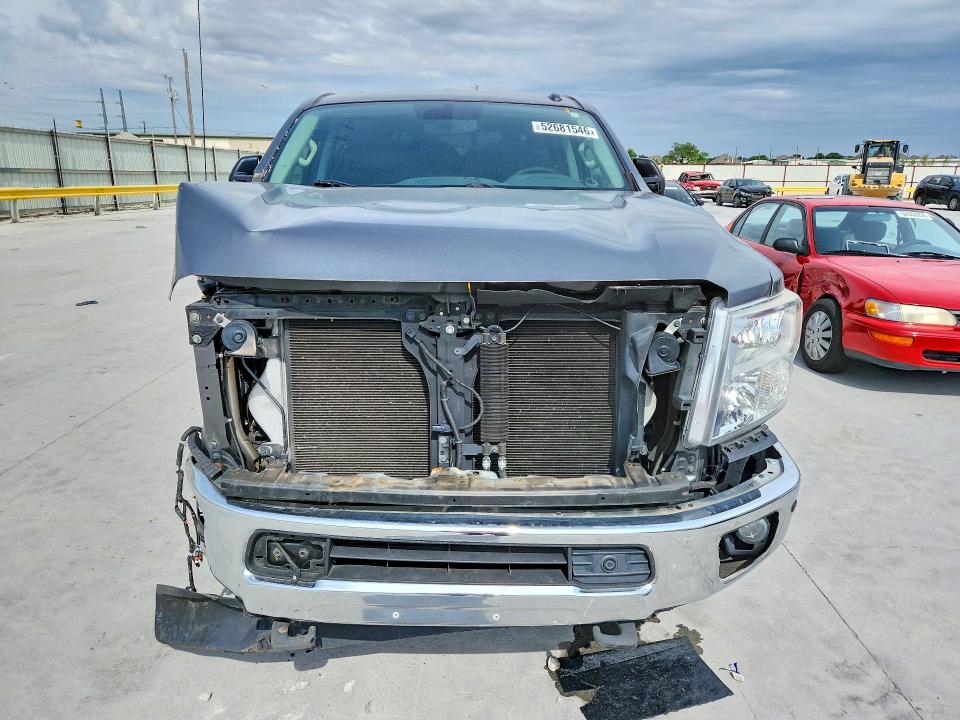 2017 Nissan TITAN VIN 1N6BA1F4XHN569391 COPART salvage auction — FRONT END, Tx - Salvage Vehicle Title, sold $8,600 on 2026-07-21 (photo 5)