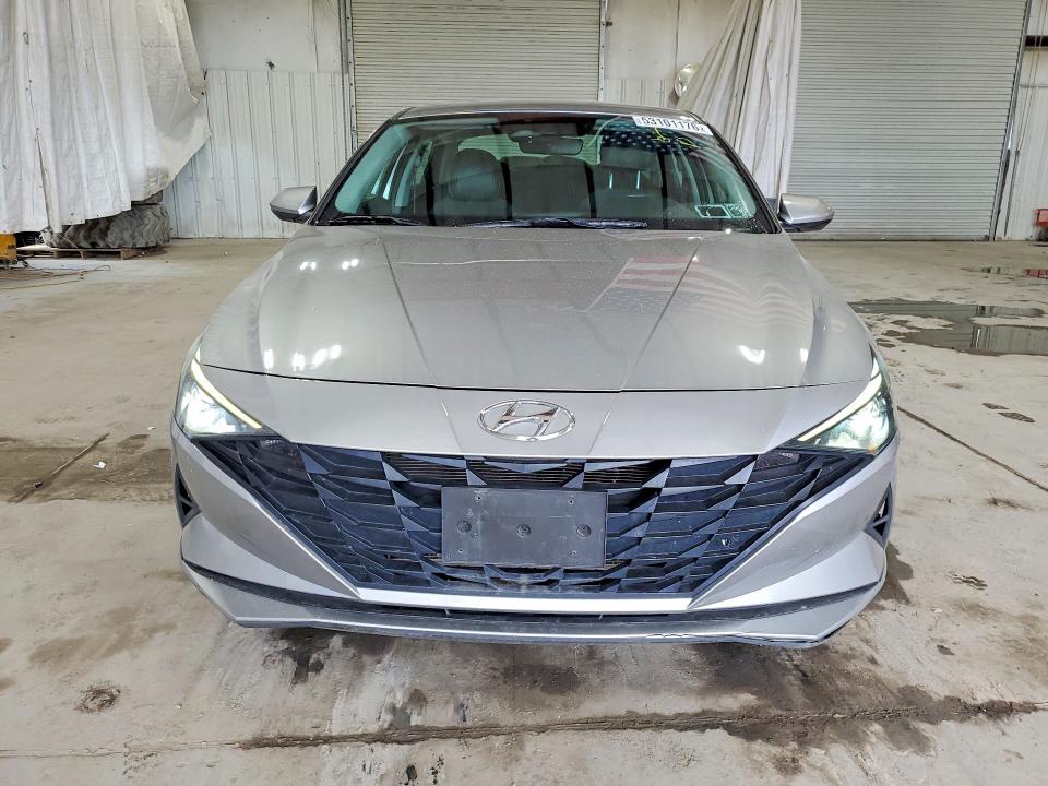 2021 Hyundai Elantra VIN 5NPLM4AG1MH045820 COPART salvage auction — REAR END, Ny - Mv-907A Salvage Certificate, sold $2,350 on 2026-07-13 (photo 5)