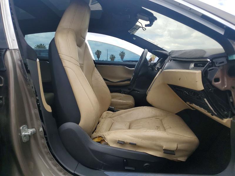 2016 Tesla Model s VIN 5YJSA1E20GF123881 COPART salvage auction — FRONT END, Ca - Salvage Certificate (P), sold $1,350 on 2026-07-02 (photo 7)