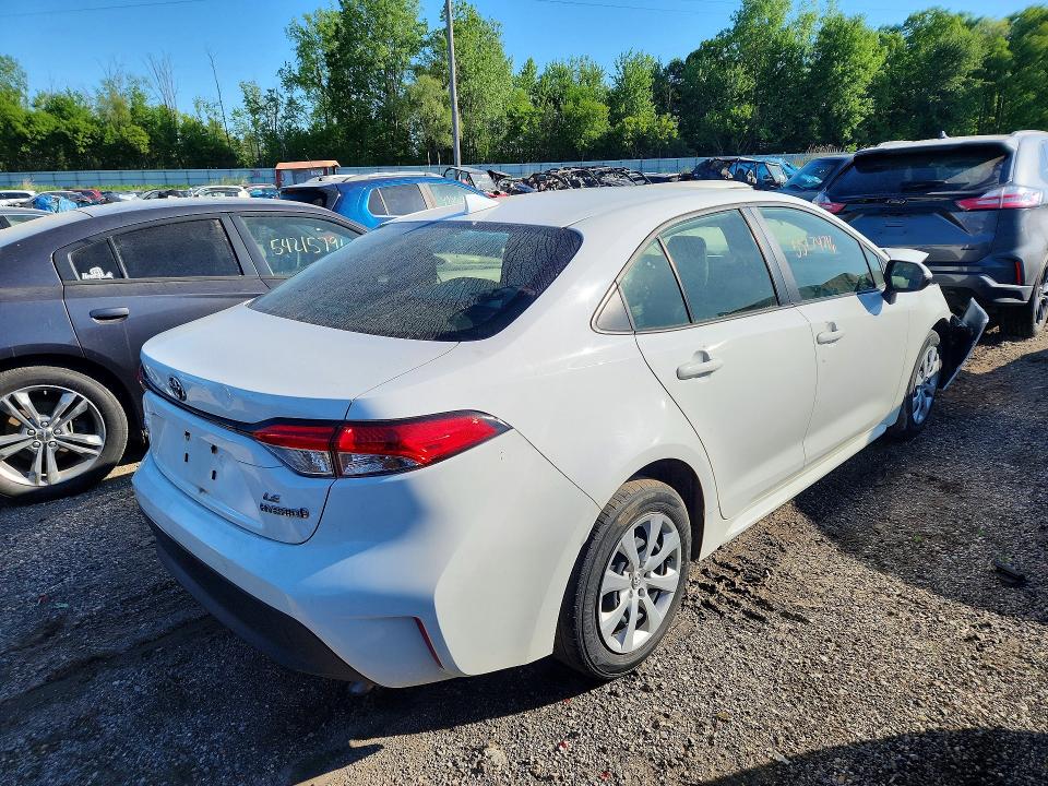 2023 Toyota Corolla VIN JTDBCMFE4PJ008603 COPART salvage auction — FRONT END, Mi - Scrap Certificate Of Title, sold $3,550 on 2026-07-23 (photo 3)