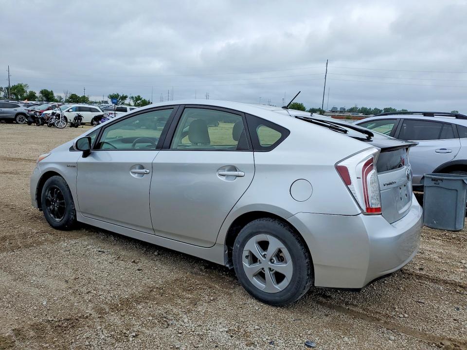 2012 Toyota VIN JTDKN3DUXC5389830 COPART salvage auction — HAIL, Ia - Cert Of Title-Salvage Title, sold $1,750 on 2026-07-15 (photo 2)