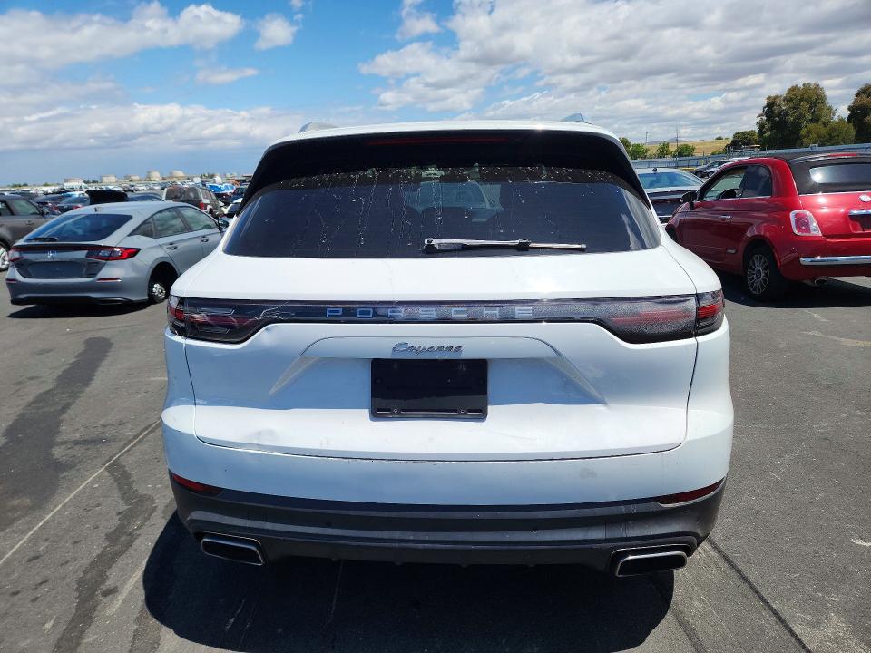 2019 Porsche VIN WP1AA2AY1KDA12914 COPART salvage auction — VANDALISM, Ca - Salvage Certificate, sold $10,200 on 2026-07-13 (photo 6)