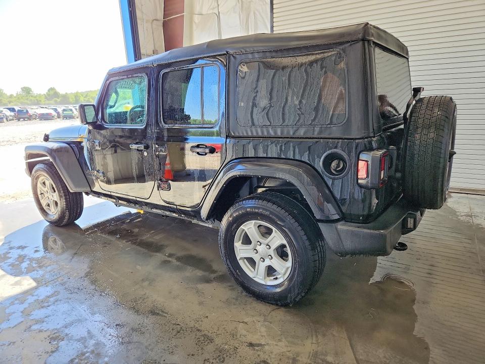 2022 Jeep Wrangler unlimited VIN 1C4HJXDG5NW165529 COPART salvage auction — NORMAL WEAR, IL - CERTIFICATE OF TITLE, sold $20,500 on 2026-07-16 (photo 2)