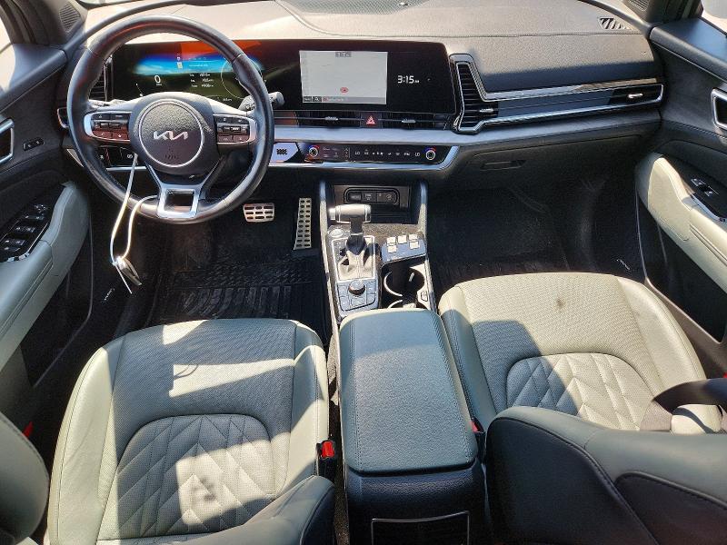 2023 Kia Sportage VIN 5XYK7CAF5PG017700 COPART salvage auction — SIDE, Tx - Salvage Vehicle Title, sold $11,500 on 2026-07-17 (photo 8)