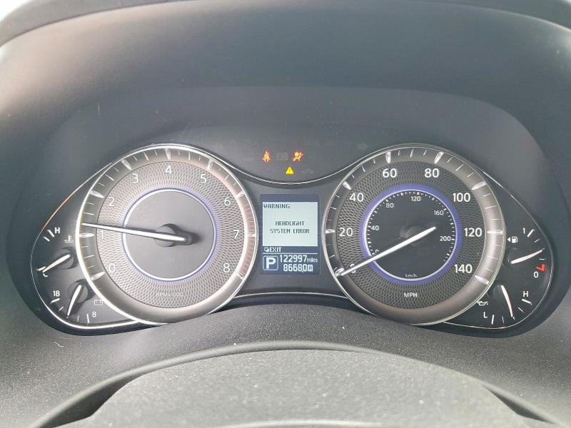 2018 Infiniti Qx80 VIN JN8AZ2NF8J9661926 COPART salvage auction — FRONT END, Tx - Certificate Of Title, sold $250 on 2026-07-28 (photo 9)