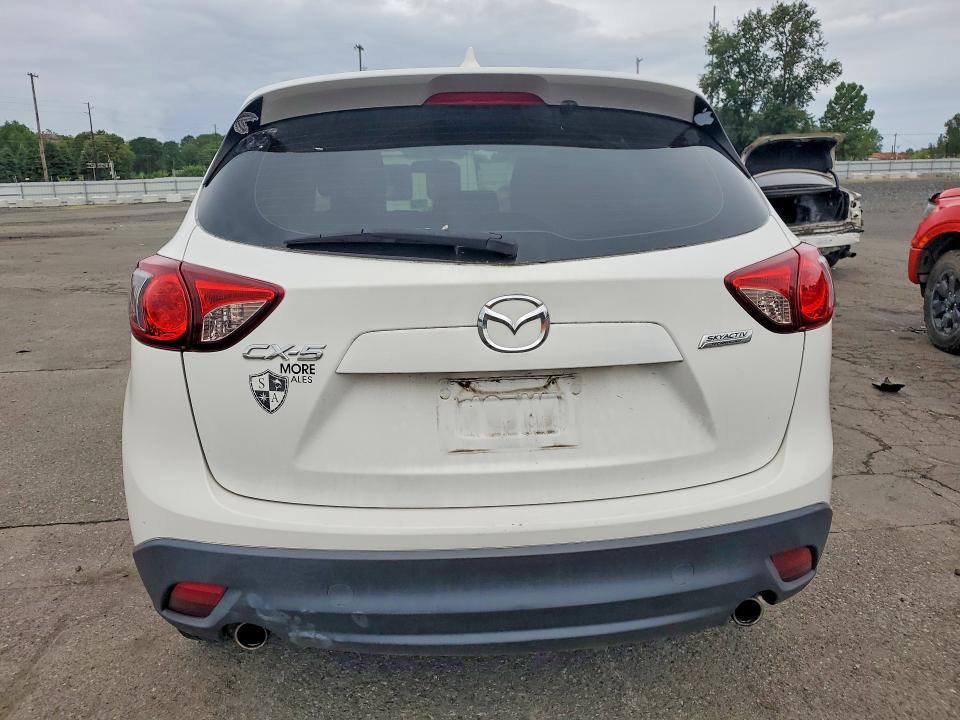 2016 Mazda Cx-5 VIN JM3KE2BY3G0627379 COPART salvage auction — FRONT END, Or - Salvage Title Certificate, sold $2,250 on 2026-07-27 (photo 6)