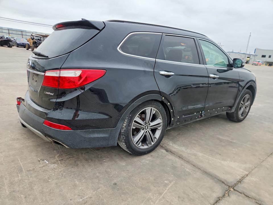 2015 Hyundai Santa fe VIN KM8SN4HF4FU105633 COPART salvage auction — REAR END, Tx - Salvage Vehicle Title, sold $225 on 2026-07-23 (photo 3)
