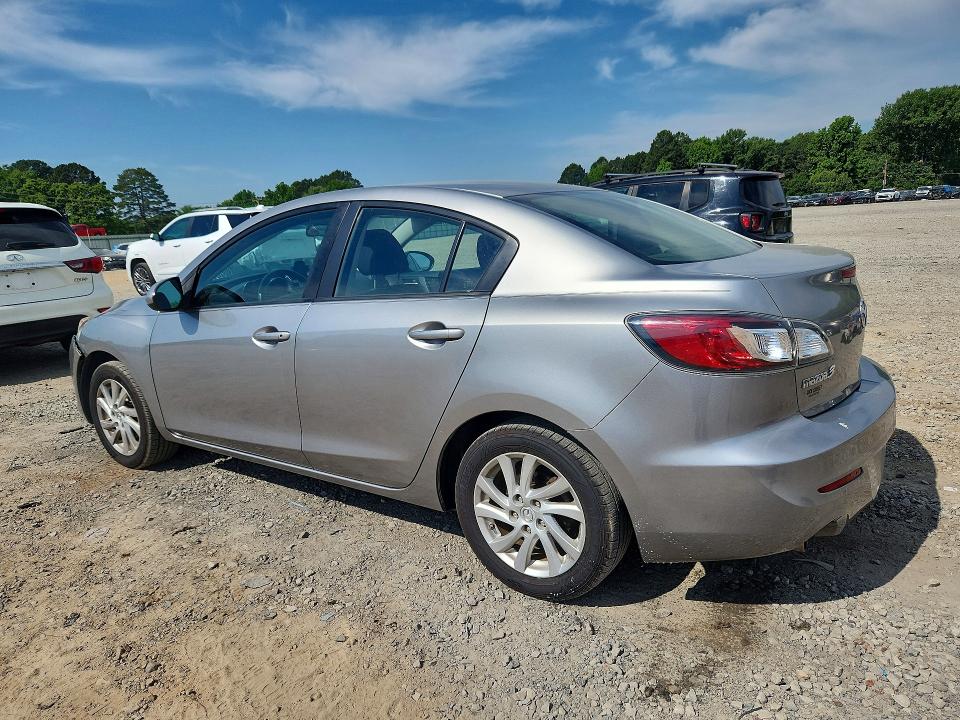 2012 Mazda 3 VIN JM1BL1V75C1574930 COPART salvage auction — FRONT END, Ar - Cert Of Title-Salvage, sold $775 on 2026-07-08 (photo 2)