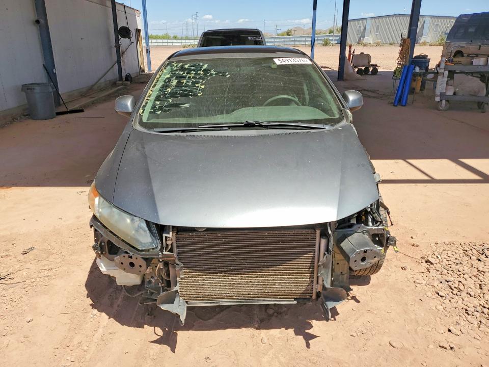 2012 Honda Civic VIN 19XFB2F55CE326357 COPART salvage auction — FRONT END, Az - Cert Of Title - Salvage, sold $1,650 on 2026-07-02 (photo 5)