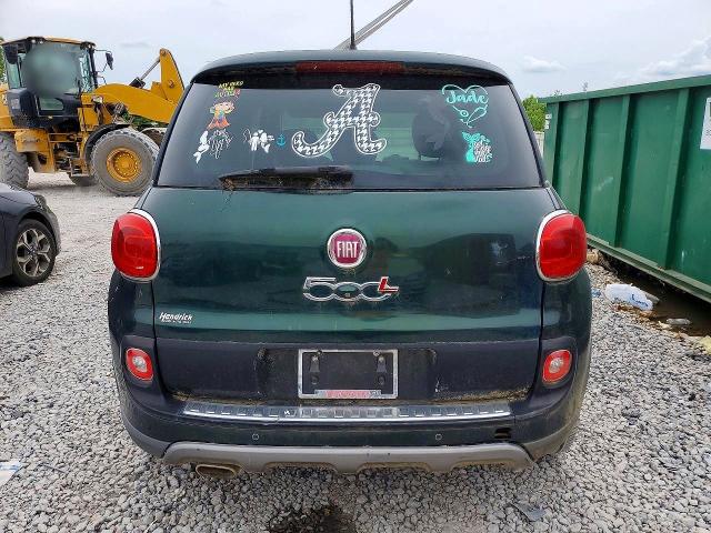 2014 Fiat 500 VIN ZFBCFADH1EZ022192 COPART salvage auction — NORMAL WEAR, Mt - Certificate Of Title, sold $400 on 2026-07-07 (photo 6)
