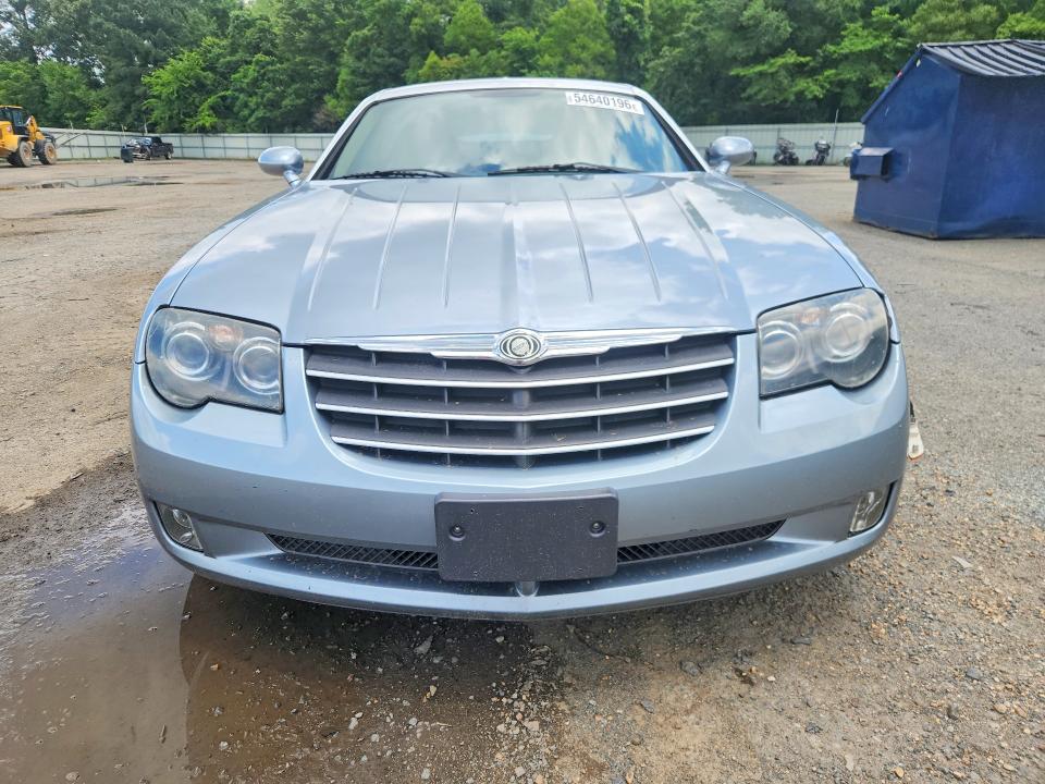 2006 Chrysler Crossfire VIN 1C3AN69L96X067402 COPART salvage auction — FRONT END, La - Cert Of Title-Salvage, sold $350 on 2026-07-16 (photo 5)