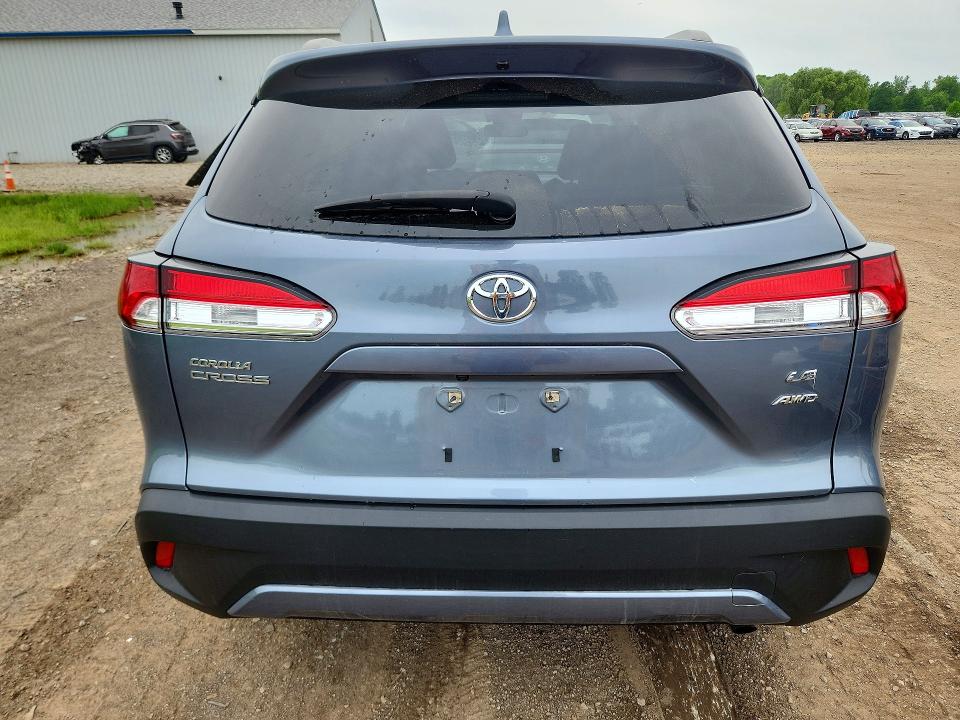 2022 Toyota VIN 7MUCAABGXNV028957 COPART salvage auction — HAIL, Oh - Cert Of Title-Salvage, sold $12,200 on 2026-07-02 (photo 6)
