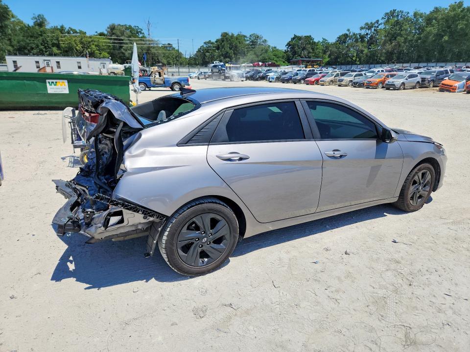 2023 Hyundai Elantra VIN KMHLM4AG8PU547424 COPART salvage auction — REAR END, Fl - Certificate Of Destruction, sold $2,850 on 2026-07-14 (photo 3)