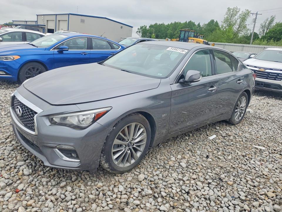 2018 Infiniti Q50 VIN JN1EV7AR4JM433914 COPART salvage auction — MECHANICAL, Mi - Dealer Only Clean Title, sold $2,200 on 2026-07-09 (photo 1)