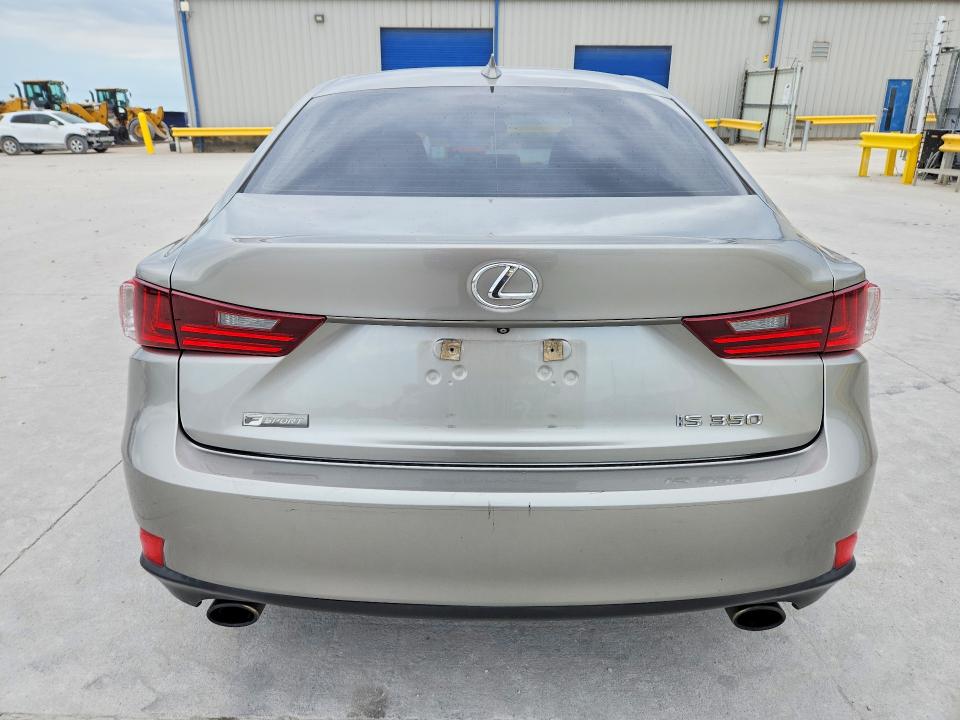 2016 Lexus Is VIN JTHBE1D2XG5026399 COPART salvage auction — WATER/FLOOD, Tx - Salvage Title-Flood Damage, sold $5,200 on 2026-07-17 (photo 6)
