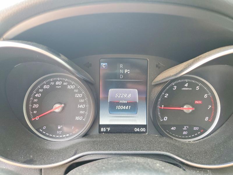 2017 Mercedes-benz C-klasse VIN 55SWF4KB6HU208815 COPART salvage auction — FRONT END, Ga - Cert Of Title-Salvage, sold $5,600 on 2026-07-10 (photo 9)