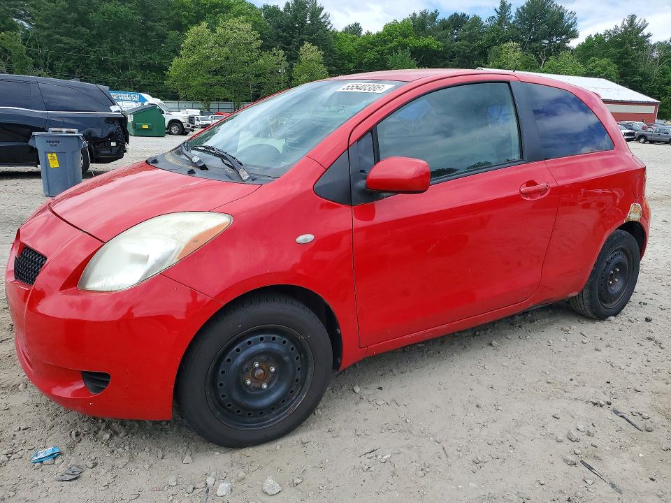 2008 Toyota Yaris VIN JTDJT923885184724 COPART salvage auction — MINOR DENT/SCRATCHES, Ma - Certificate Of Title, sold $325 on 2026-07-02 (photo 1)