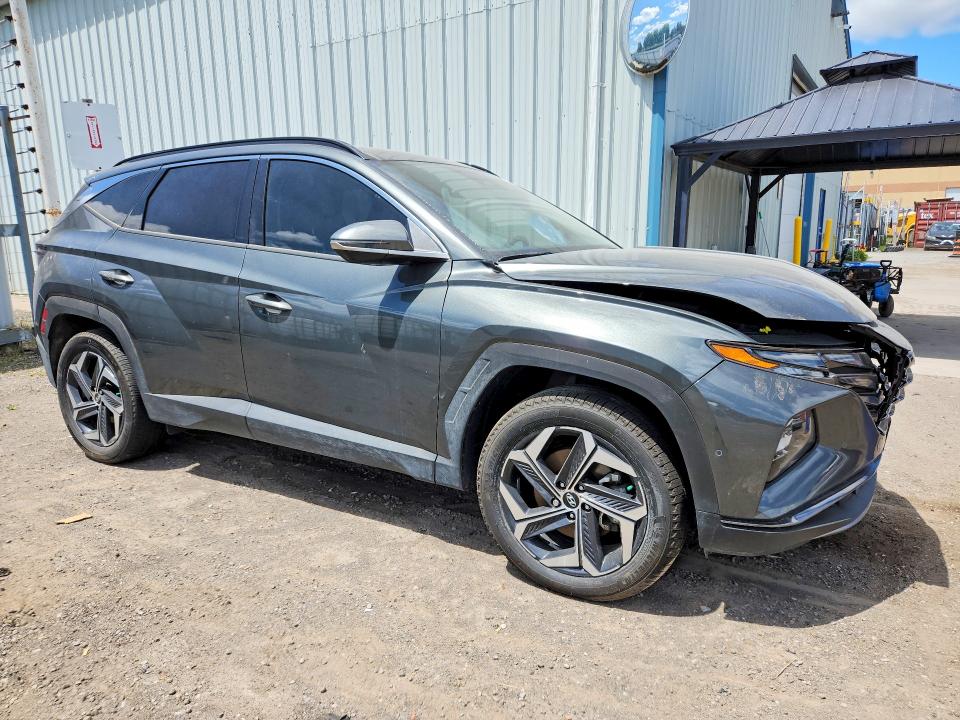 2024 Hyundai Tucson VIN KM8JCCD11RU195592 COPART salvage auction — FRONT END, On - Permit Salvage, sold $15,750 on 2026-07-09 (photo 4)