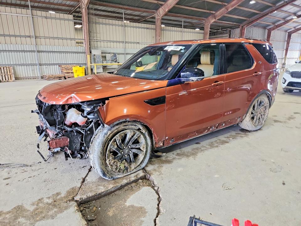 2017 Land rover Discovery VIN SALRHBBV5HA030775 COPART salvage auction — FRONT END, La - Cert Of Title-Salvage, sold $6,500 on 2026-07-10 (photo 1)