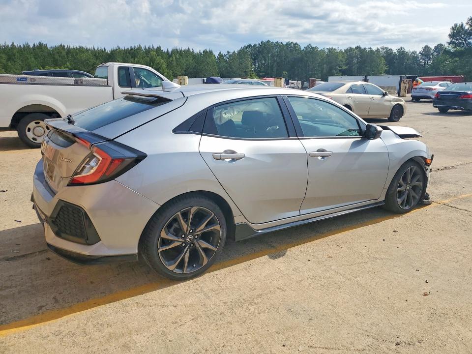 2019 Honda Civic VIN SHHFK7H47KU210344 COPART salvage auction — FRONT END, Sc - Cert Of Title-Salvage, sold $5,000 on 2026-07-17 (photo 3)