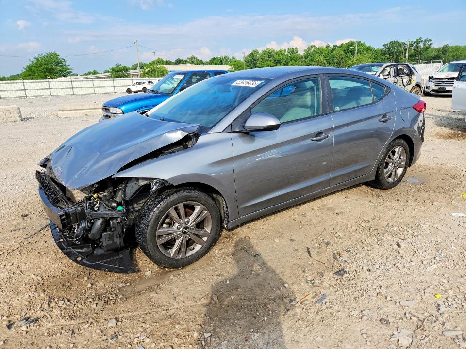 2017 Hyundai Elantra VIN KMHD84LF5HU151580 COPART salvage auction — FRONT END, Ky - Bill Of Sale/Part Only/No Titl, sold $300 on 2026-07-16 (photo 1)