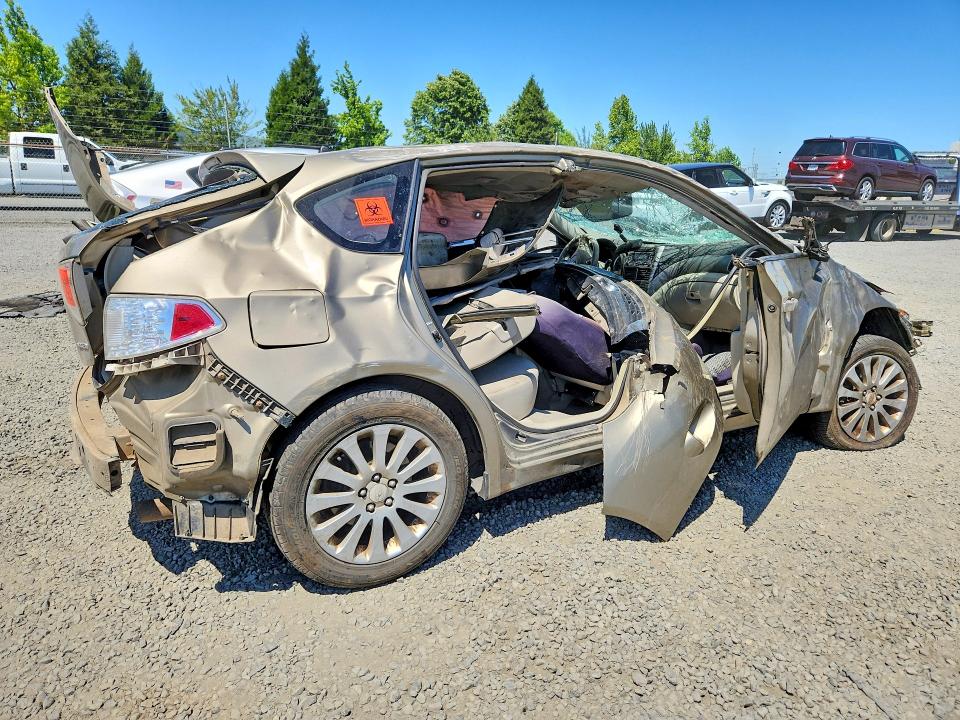 2008 Subaru Impreza VIN JF1GH61618H822130 COPART salvage auction — ROLLOVER, Or - Salvage Title Certificate, sold $275 on 2026-07-28 (photo 3)