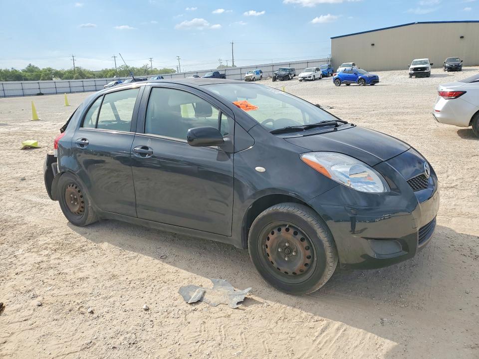 2011 Toyota Yaris VIN JTDKT4K30B5330516 COPART salvage auction — REAR END, Tx - Salvage Vehicle Title, sold $1,000 on 2026-07-16 (photo 4)