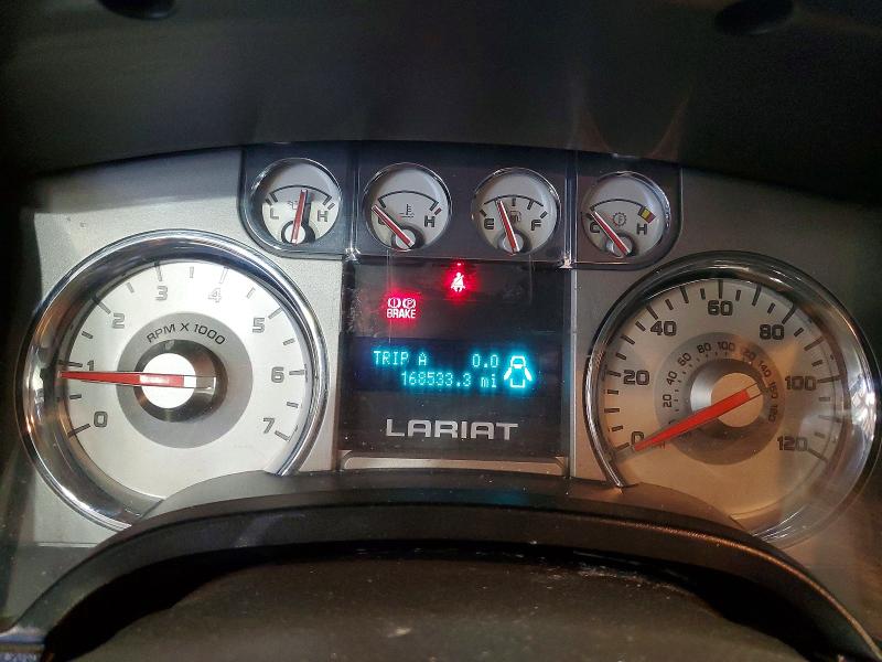 2010 Ford F-150 lightning VIN 1FTFW1EV7AKE40869 COPART salvage auction — REAR END, Wv - Certificate Of Title, sold $2,500 on 2026-07-03 (photo 9)