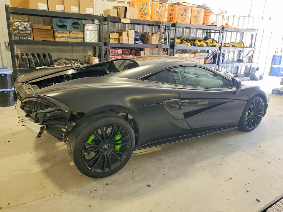 2016 Mclaren 570s VIN SBM13DAA7GW000196 COPART salvage auction — REAR END, Tx - Salvage Vehicle Title, sold $60,500 on 2026-07-30 (photo 3)