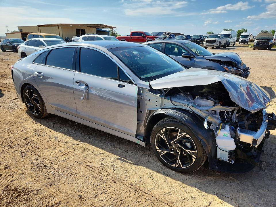 2025 Kia K5 VIN KNAG64J73S5381684 COPART salvage auction — FRONT END, Tx - Salvage Vehicle Title, sold $9,400 on 2026-07-23 (photo 4)