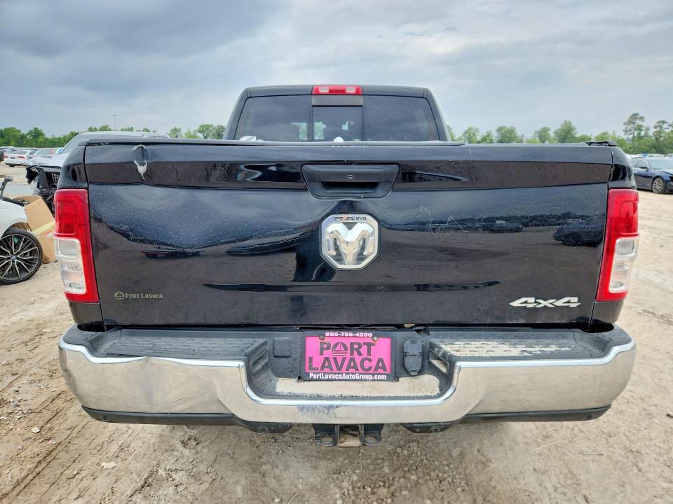 2021 Ram 2500 VIN 3C6UR5CL8MG633400 COPART salvage auction — WATER/FLOOD, Tx - Salvage Title-Flood Damage, sold $8,100 on 2026-07-10 (photo 6)