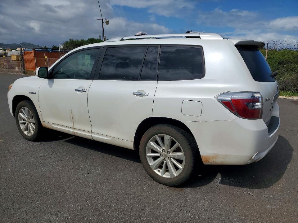 2009 Toyota Highlander VIN JTEEW44A792028597 COPART salvage auction — FRONT END, Hi - Certificate Of Title, sold $15 on 2026-07-13 (photo 2)
