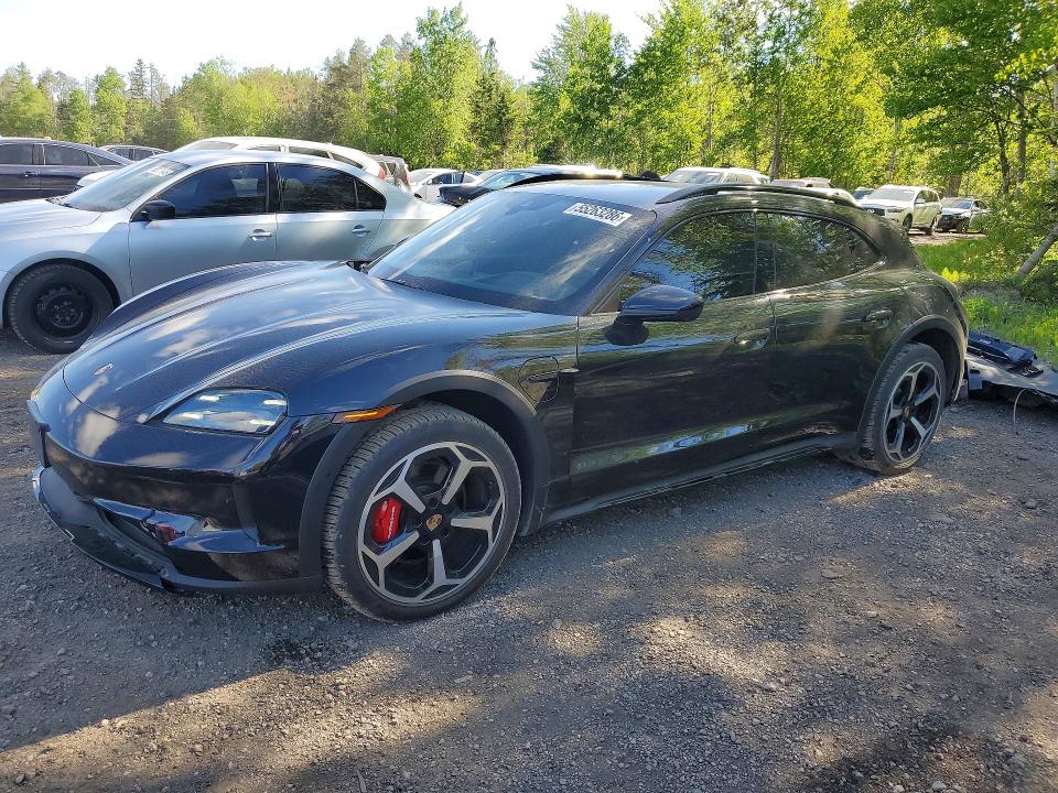 2025 Porsche Taycan VIN WP0BB2Y19SSA73129 COPART salvage auction — REAR END, On - Permit No Brand - Unfit, sold $30,000 on 2026-07-21 (photo 1)