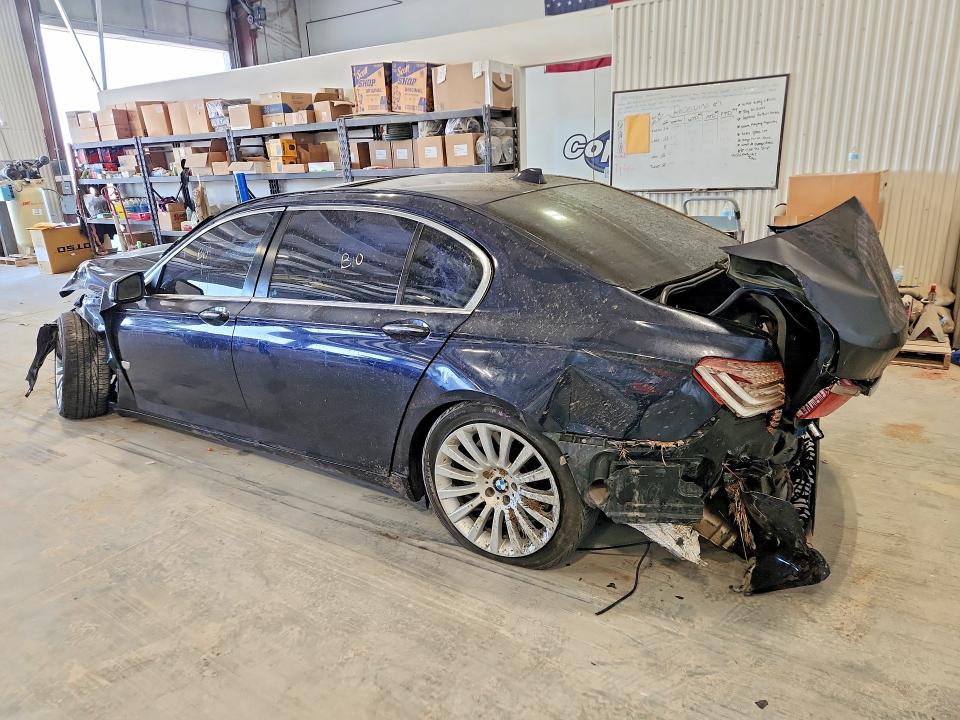 2012 BMW 7er VIN WBAKB8C56CC962635 COPART salvage auction — FRONT END, Ne - Cert Of Title-Salvage, sold $525 on 2026-07-07 (photo 2)