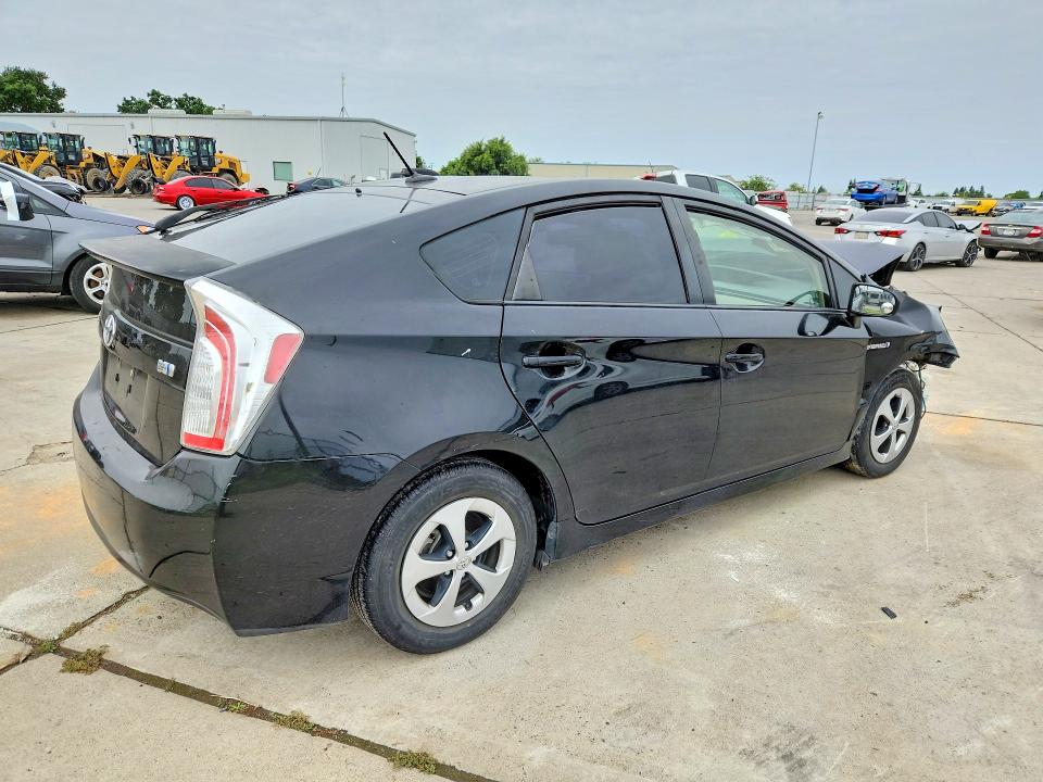 2013 Toyota Prius VIN JTDKN3DU3D5635571 COPART salvage auction — FRONT END, Ca - Salvage Certificate, sold $925 on 2026-07-13 (photo 3)