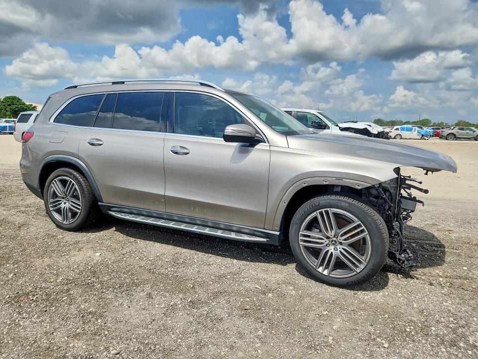 2021 Mercedes-benz Gls-klasse VIN 4JGFF5KE7MA412457 COPART salvage auction — FRONT END, Fl - Cert Of Title Slvg Rebuildable, sold $19,300 on 2026-07-09 (photo 4)