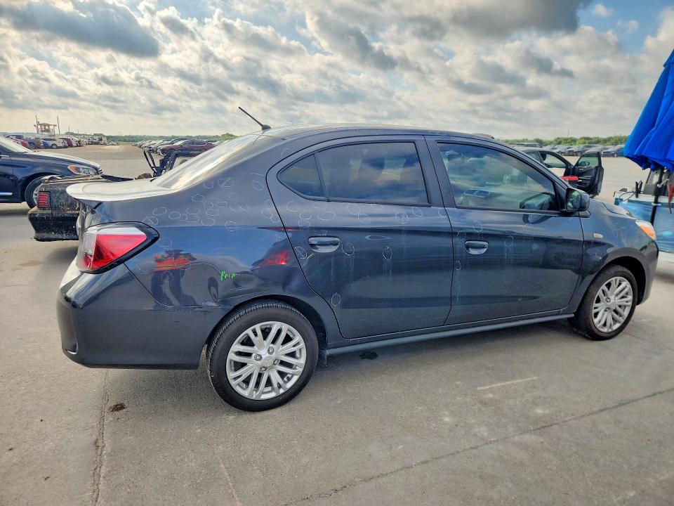 2024 Mitsubishi VIN ML32FUFJ4RHF14369 COPART salvage auction — HAIL, Tx - Salvage Vehicle Title, sold $3,600 on 2026-07-23 (photo 3)