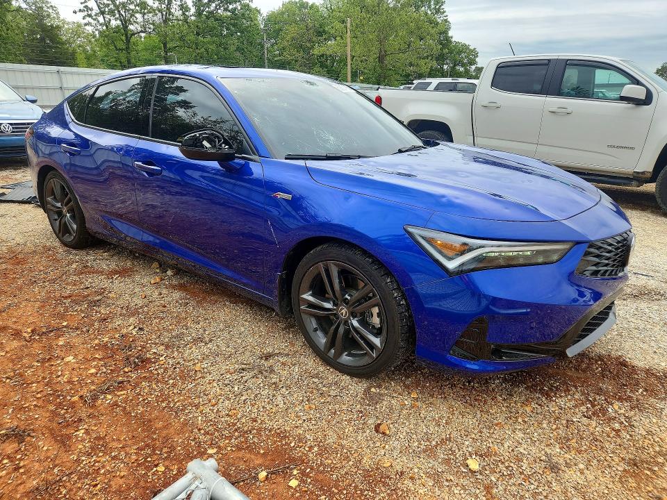 2024 Acura Integra VIN 19UDE4H35RA013134 COPART salvage auction — HAIL, Mo - Salvage Certificate Of Title, sold $12,400 on 2026-07-28 (photo 4)