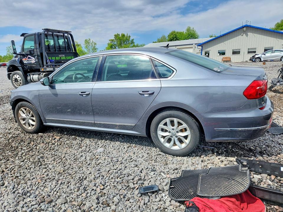 2016 Volkswagen VIN 1VWAT7A36GC056589 COPART salvage auction — FRONT END, Il - Salvage Certificate, sold $400 on 2026-08-03 (photo 2)