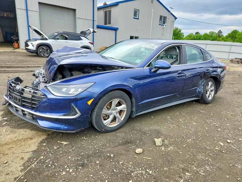 2021 Hyundai Sonata VIN 5NPEG4JA5MH086446 COPART salvage auction — FRONT END, Nj - Cert Of Title-Salvage, sold $2,050 on 2026-07-20 (photo 1)