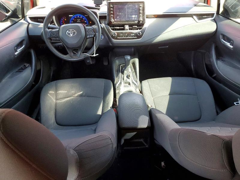2021 Toyota Corolla VIN JTDEAMDE5MJ016548 COPART salvage auction — FRONT END, CA - SALVAGE CERTIFICATE, sold $4,050 on 2026-07-23 (photo 8)