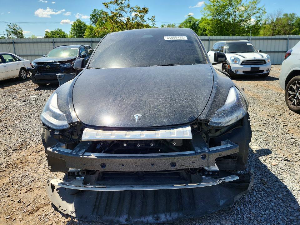 2024 Tesla Model y VIN 7SAYGDEE6RA227220 COPART salvage auction — FRONT END, NJ - CERT OF TITLE-SALVAGE, sold $14,500 on 2026-07-24 (photo 5)