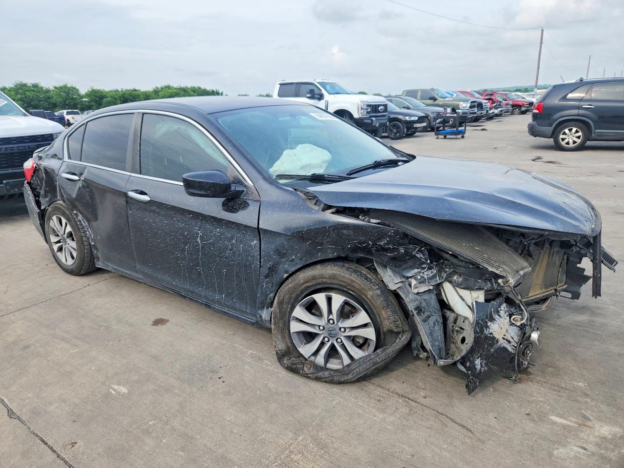 2014 Honda Accord VIN 1HGCR2F32EA165843 COPART salvage auction — Front End, MT - CERT OF TITLE-REBUILT SALVAGE, sold $1,000 on 2026-07-09 (photo 4)