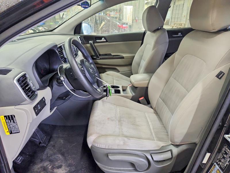 2019 Kia Sportage VIN KNDPM3AC3K7556391 COPART salvage auction — FRONT END, Va - Certificate Of Title, sold $250 on 2026-07-21 (photo 7)