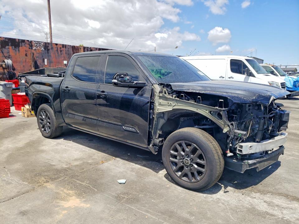 2024 Toyota Tundra VIN 5TFNA5DB2RX132421 COPART salvage auction — FRONT END, CA - SALVAGE CERTIFICATE, sold $13,400 on 2026-07-22 (photo 4)