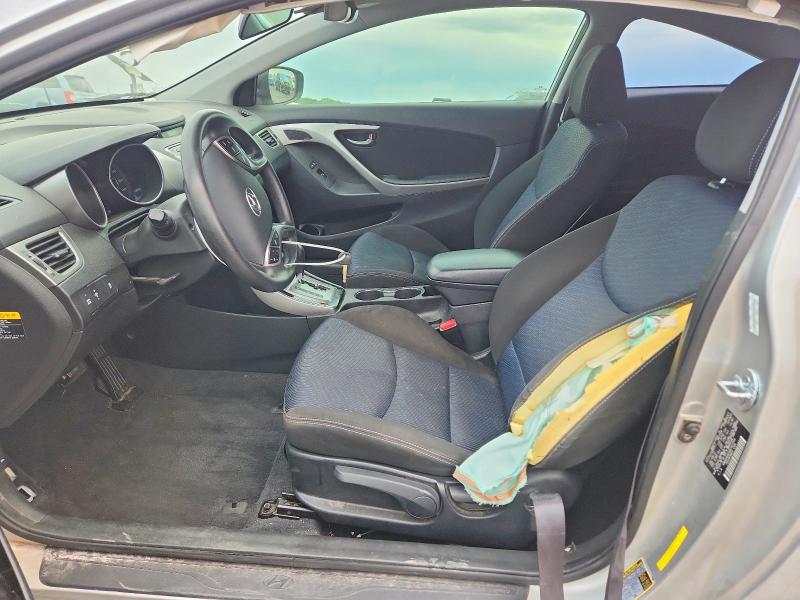 2013 Hyundai Elantra VIN KMHDH6AE4DU007244 COPART salvage auction — FRONT END, MO - SALVAGE CERTIFICATE OF TITLE, sold $925 on 2026-07-08 (photo 7)