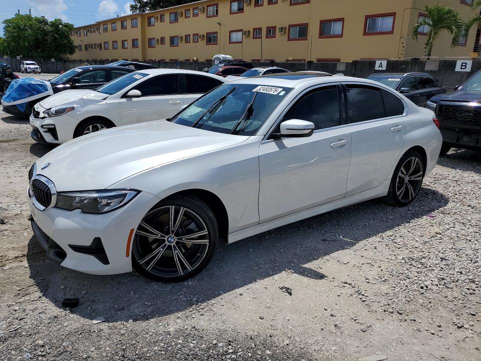 2019 BMW 3er VIN WBA5R1C50KAK11945 — COPART salvage auction photo
